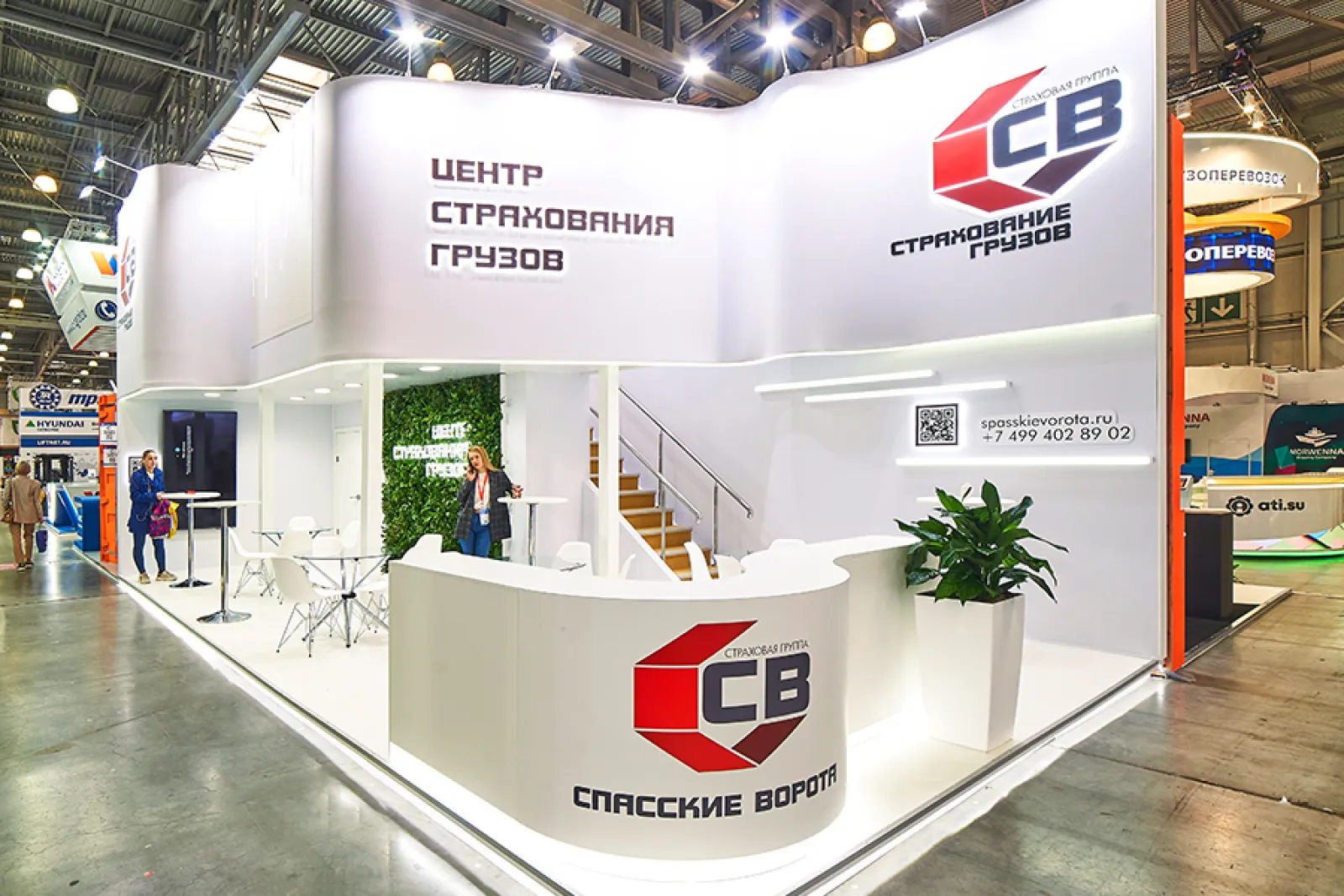 Выставочный стенд для страховой компании "Спасские Ворота"
