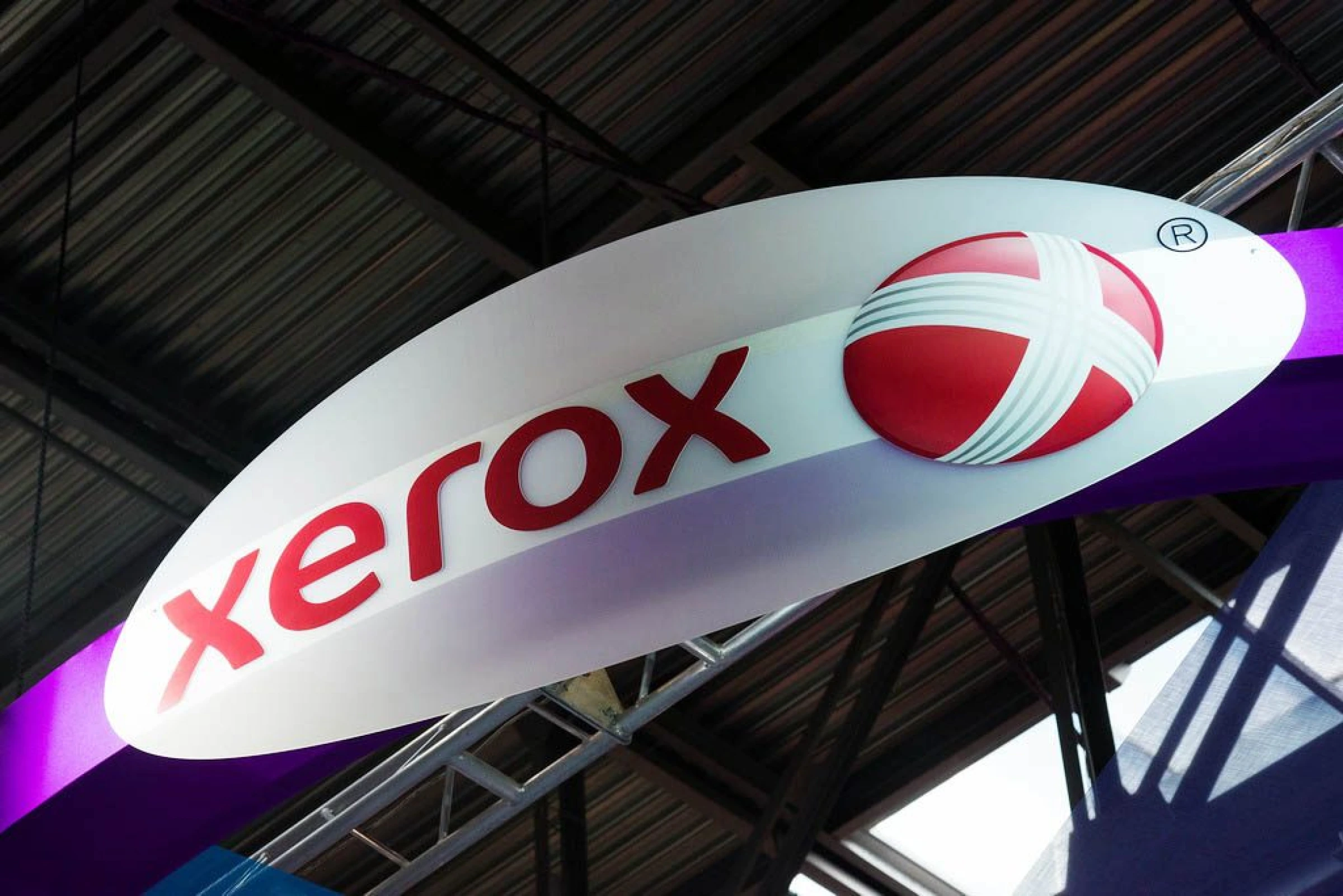 Stand for Xerox Company