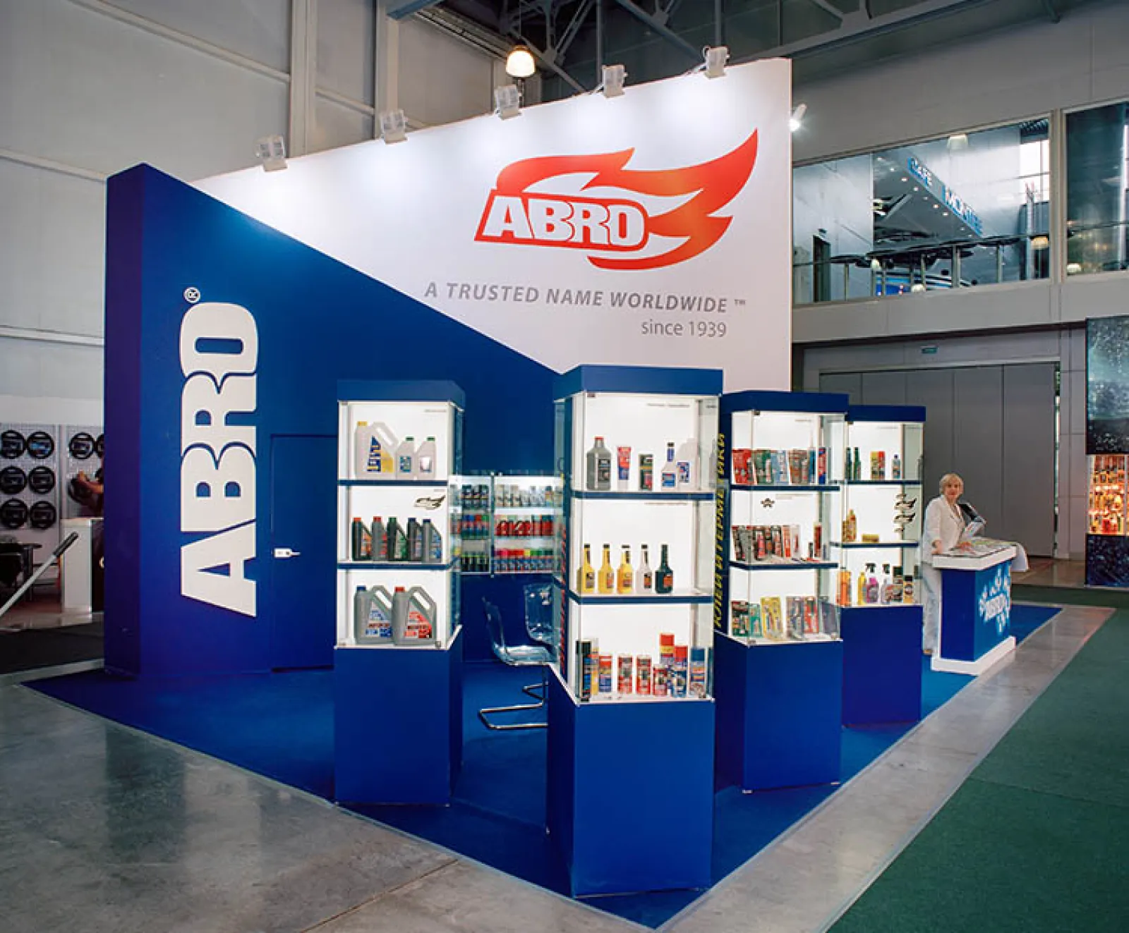 Стенд для компании ABRO