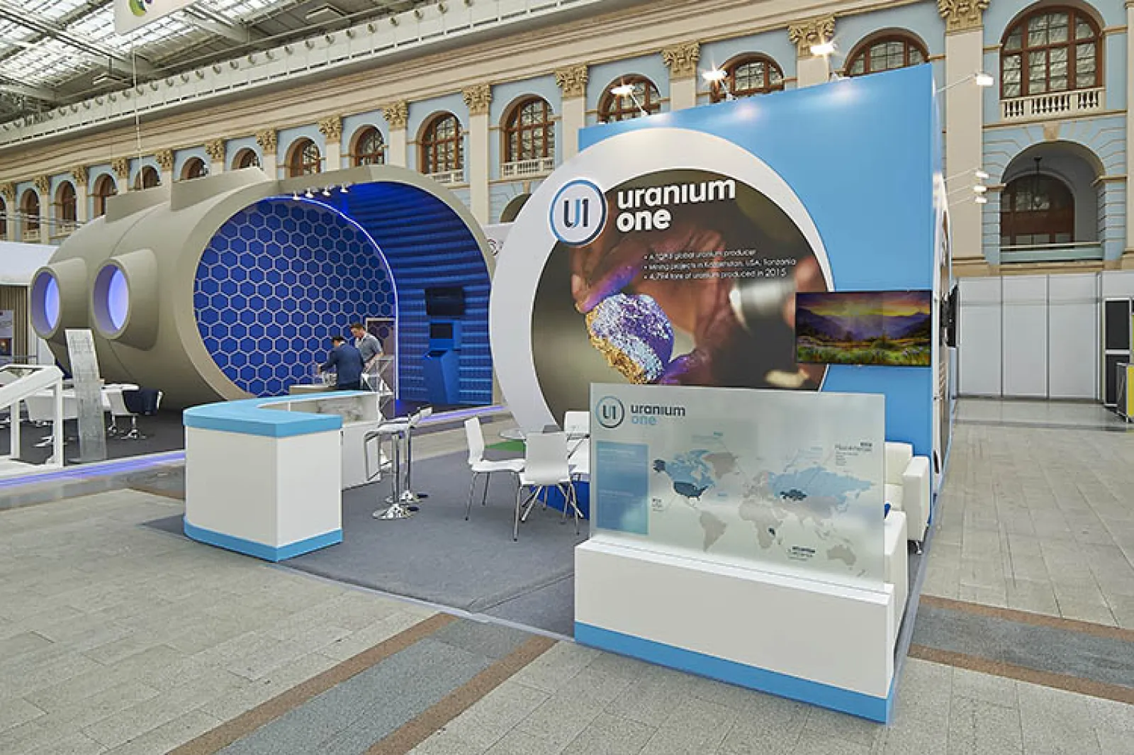 Стенд для компании URANIUM