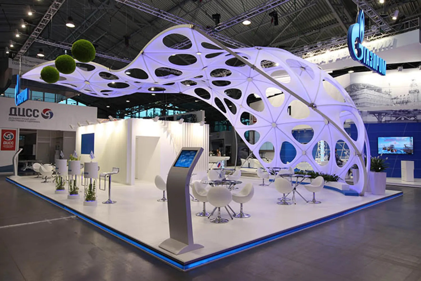 Stand for Gazprom