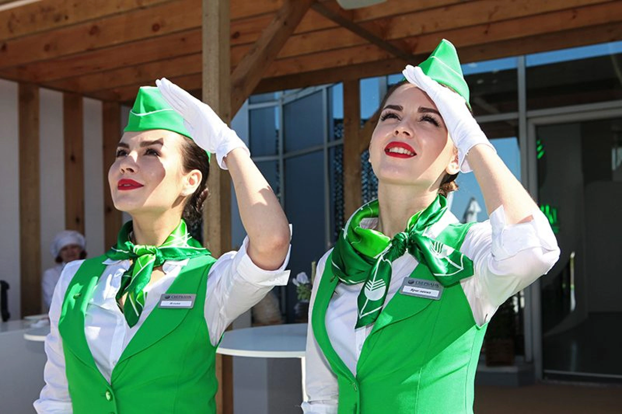 Stand dor Sberbank of Russia