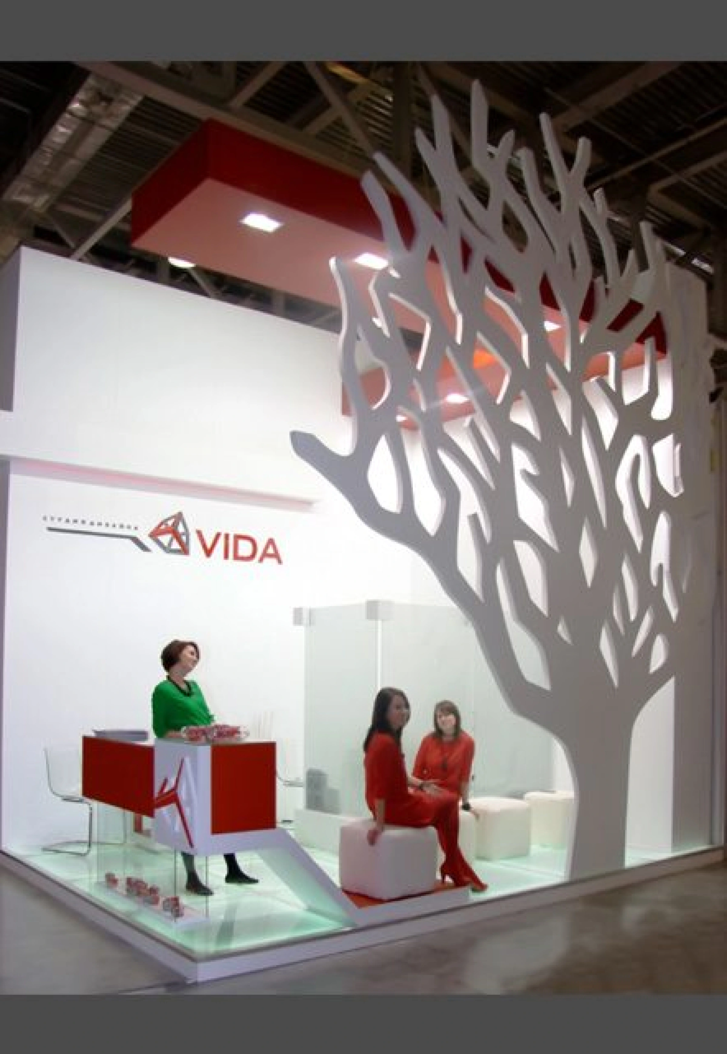 Стенд компании 4VIDA
