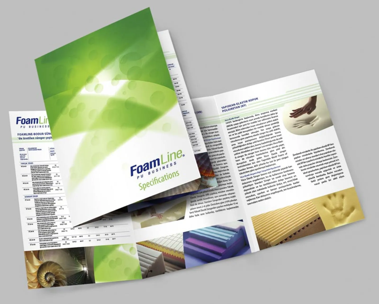 Printing production for Foamline Company