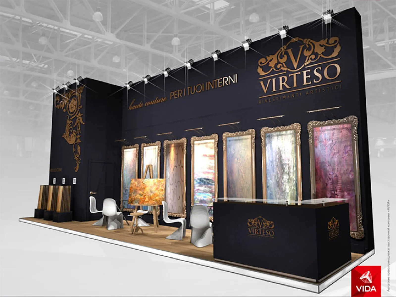 Стенд для компании Virteso
