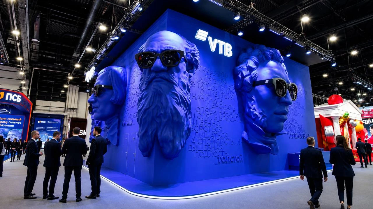 Стенд ВТБ на ПМЭФ 2026