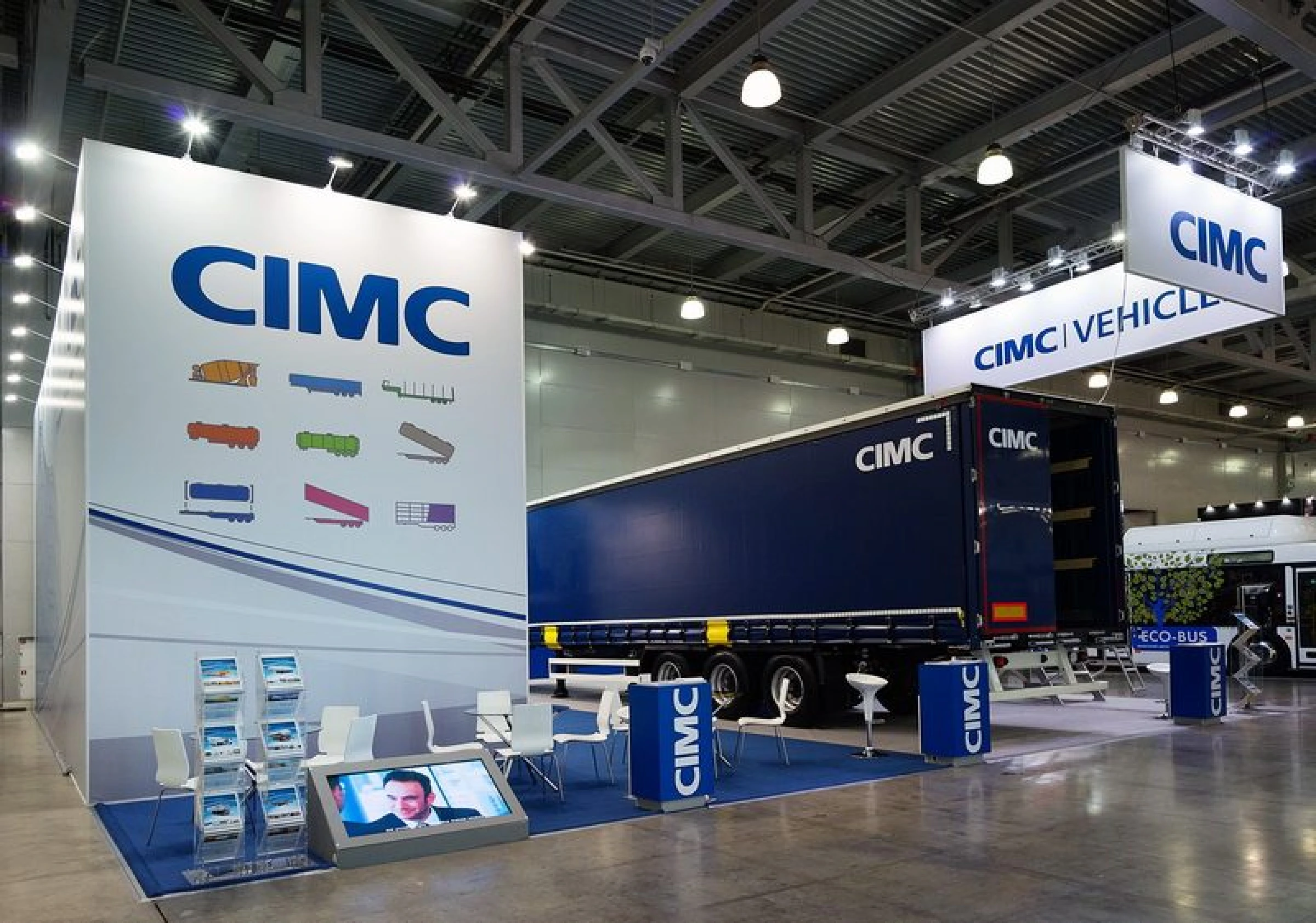 Stand for CIMC Company