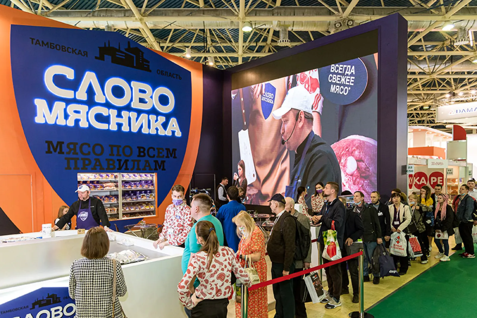 Стенд для бренда "Слово Мясника" — фото 2