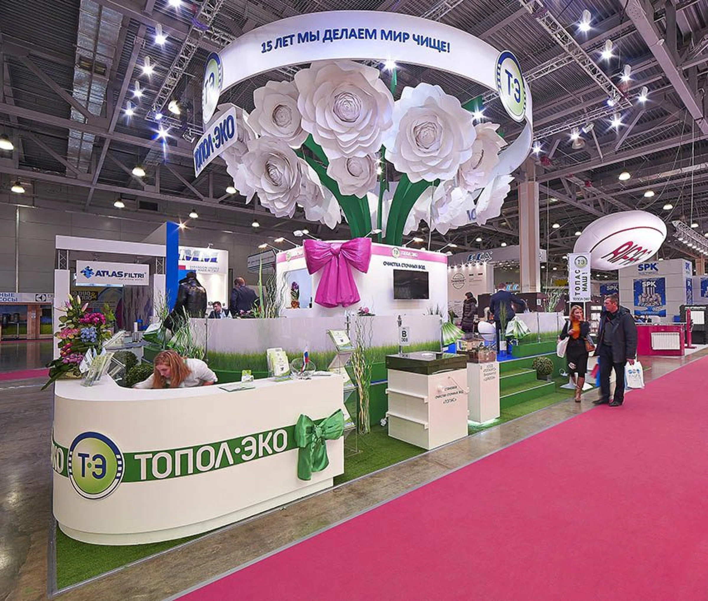 Stand for TopolEco company