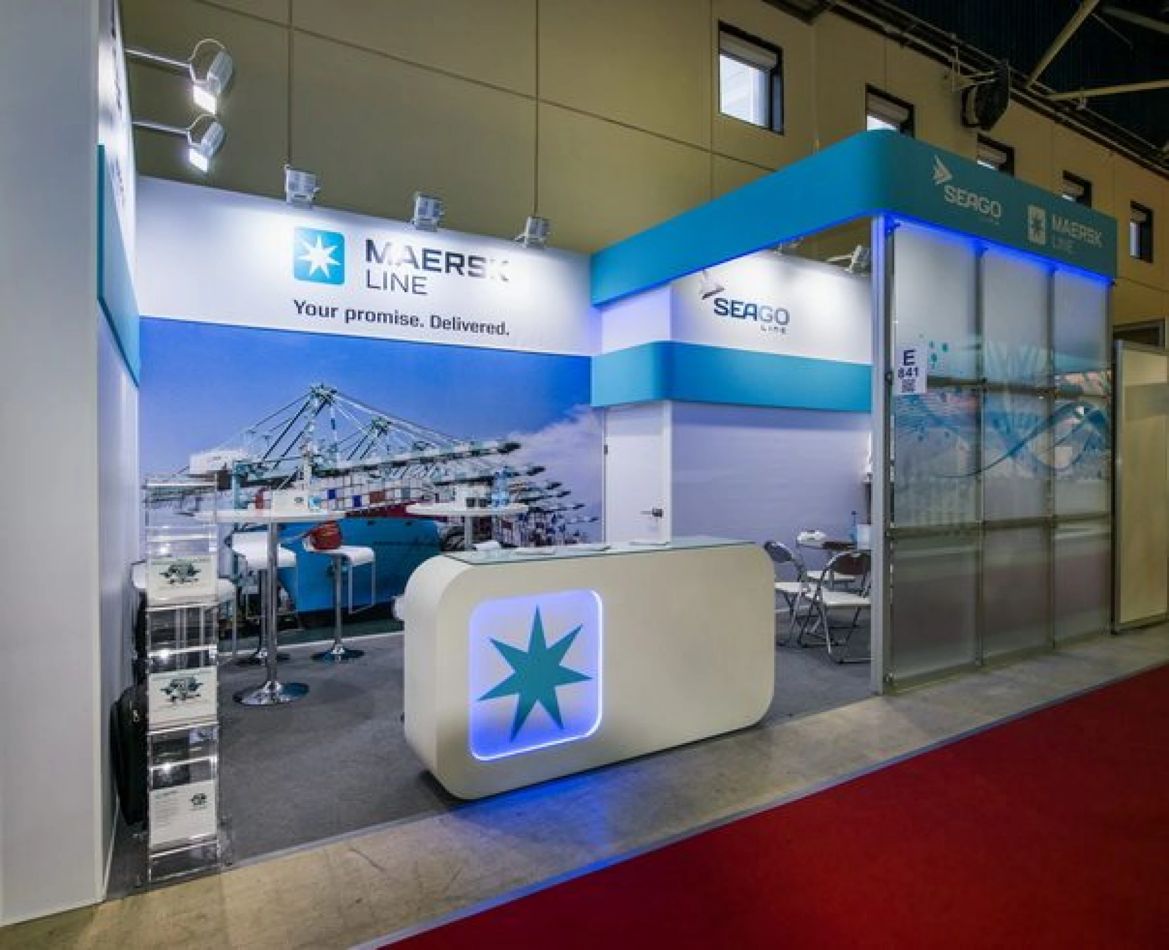 Stand for Maersk Company