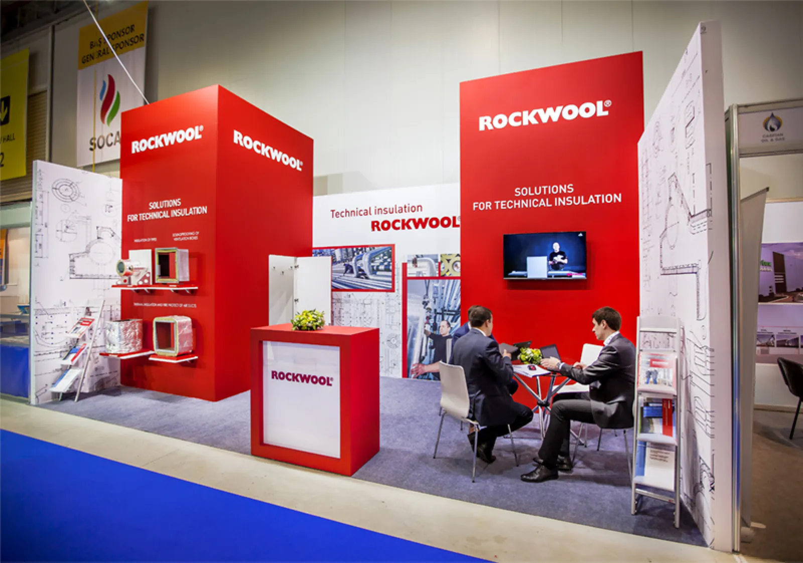 Стенд для компании ROCKWOOL — фото 2