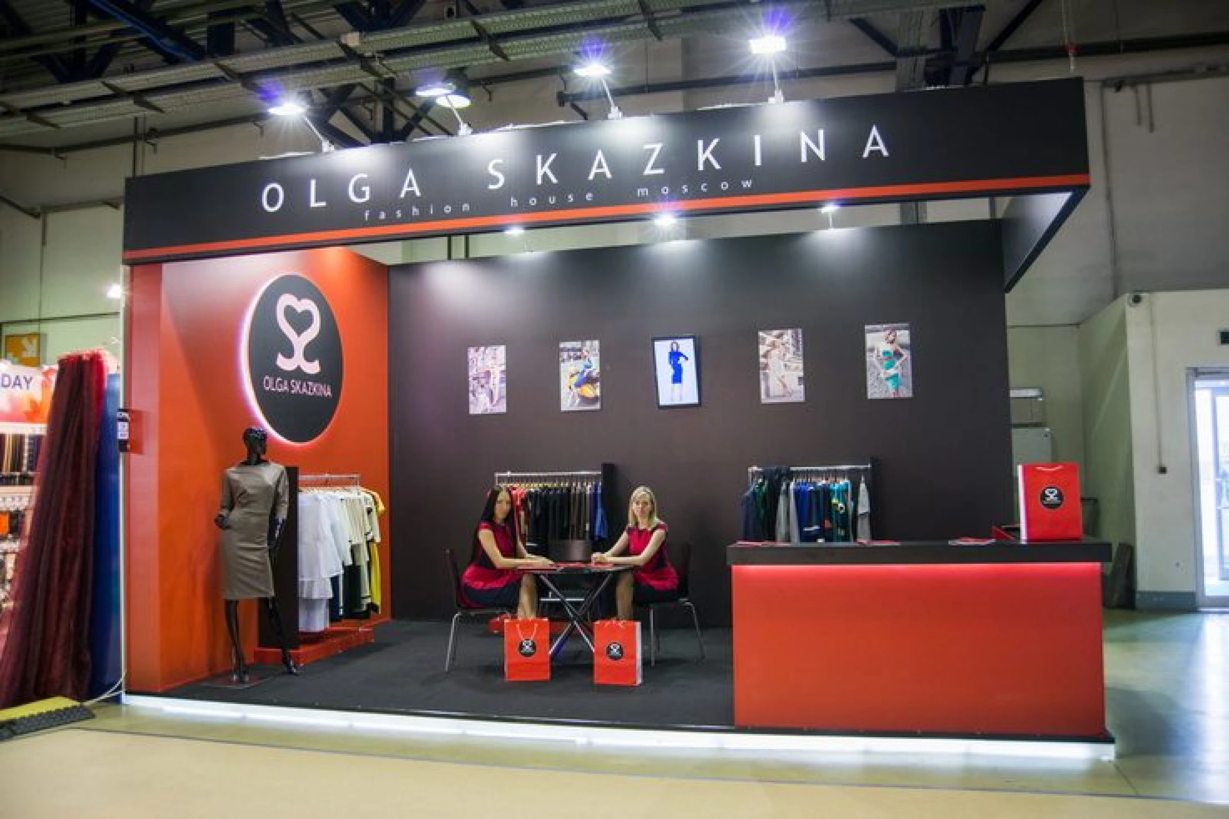 Stand for Olga Skazkina brand