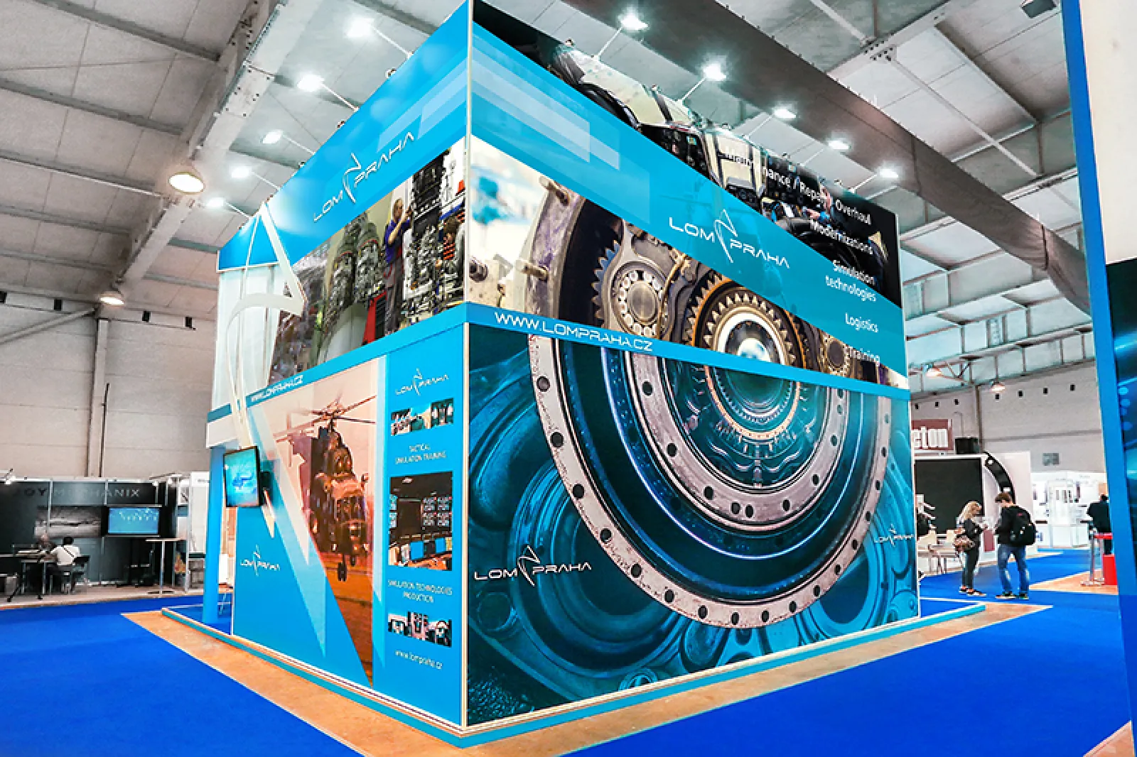 Стенд для компании Lom PRAHA