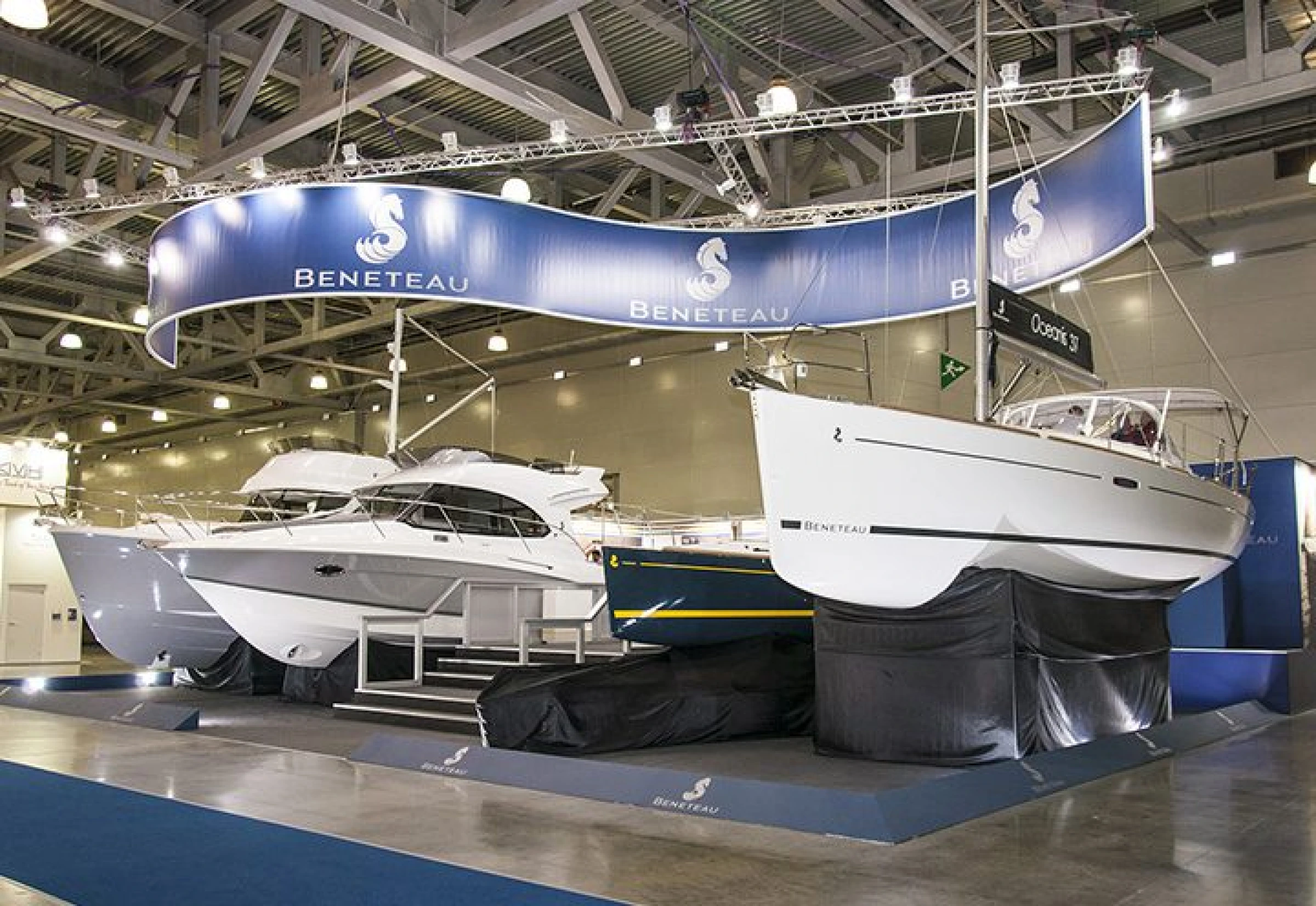 Stand for Nautica Company