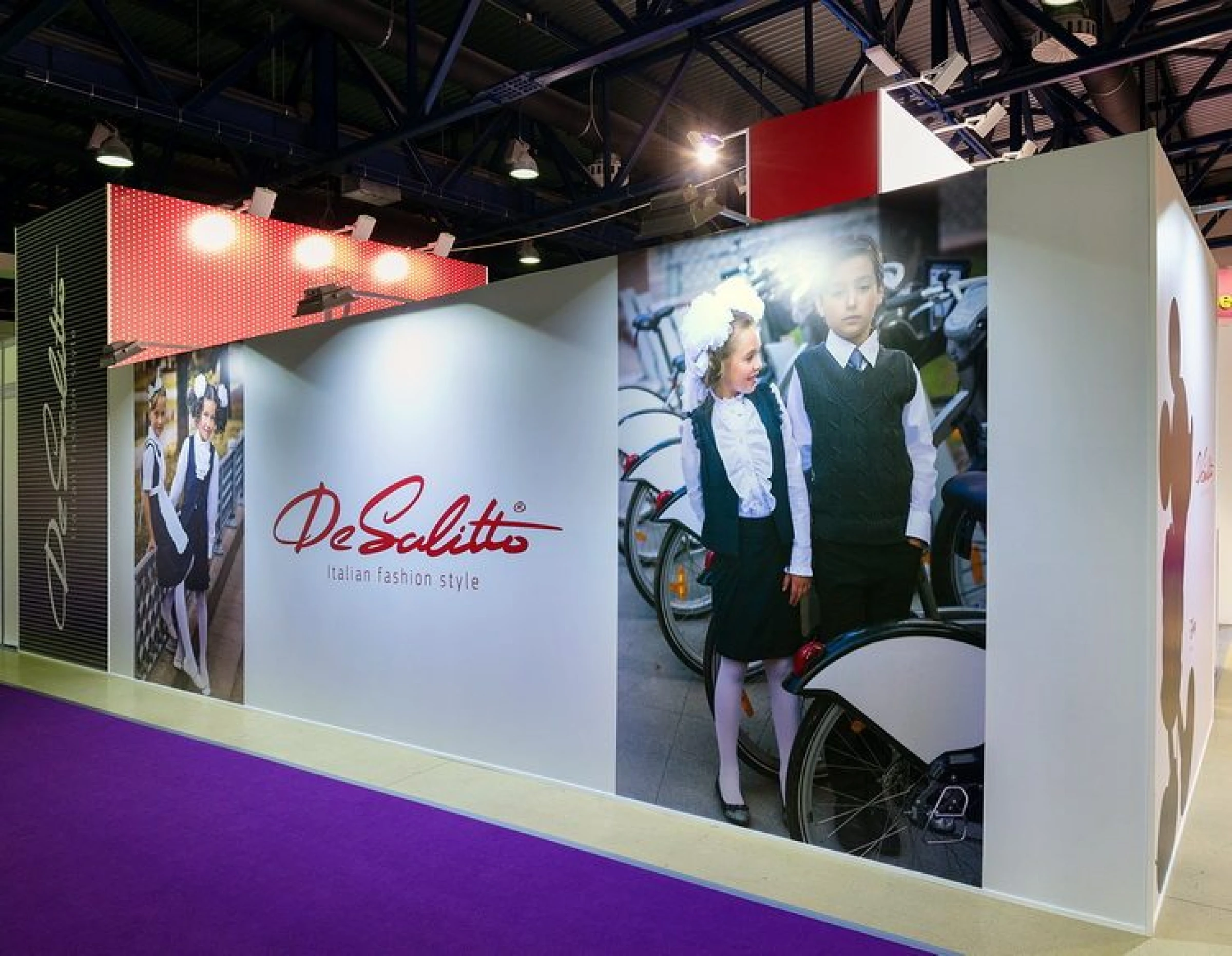 Stand for DeSallito Company