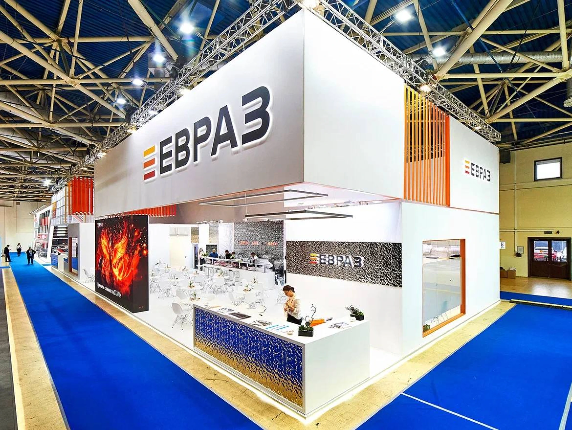 Стенд для компании Евраз