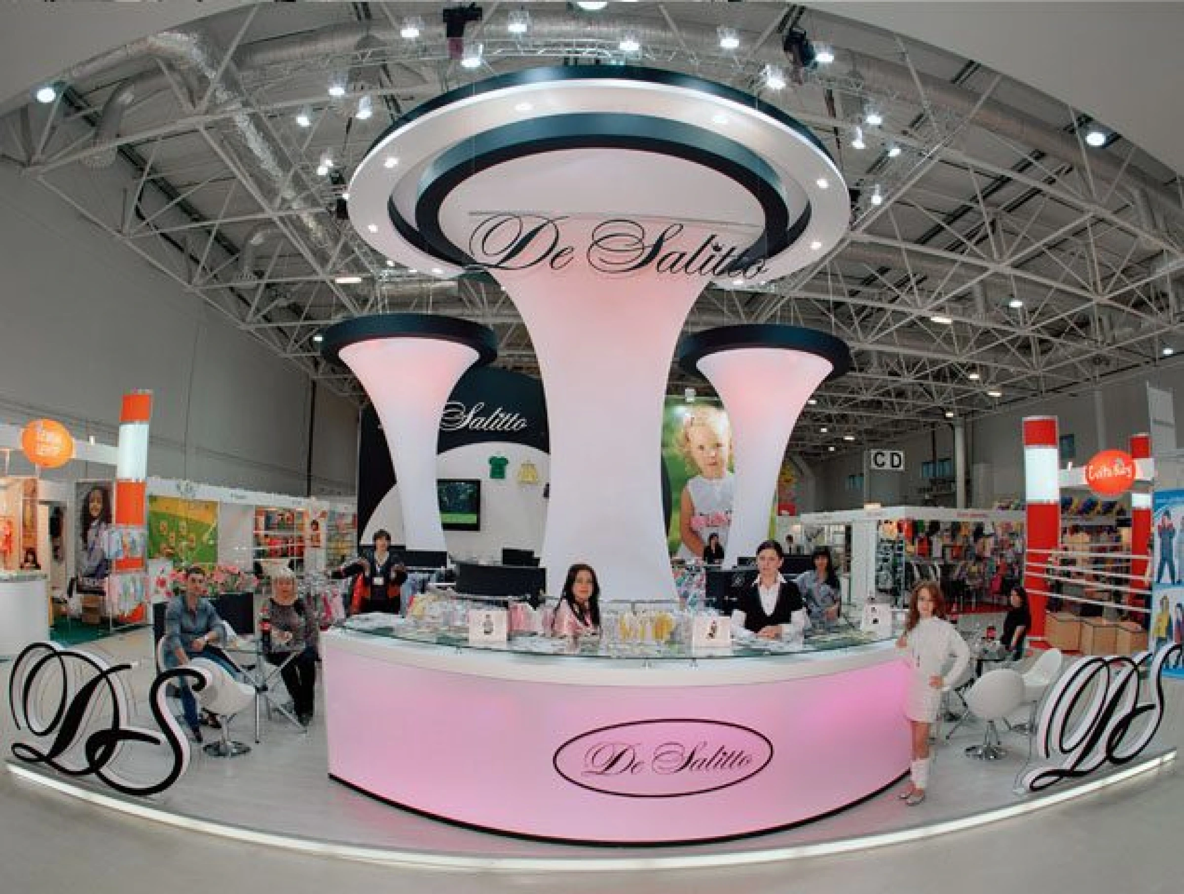 Stand for De Salitto Company