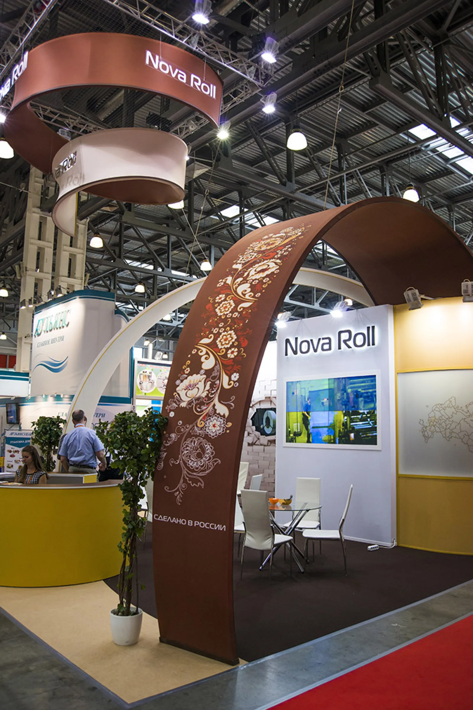 Стенд для компании NOVA ROLL — фото 4