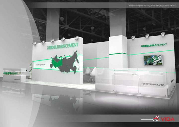MosBuild 2011 Heidelberg Cement