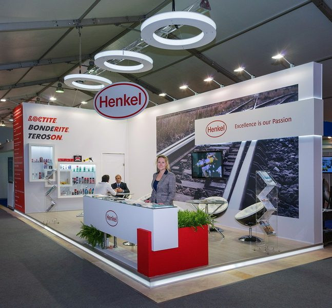 Stand for Henkel Company
