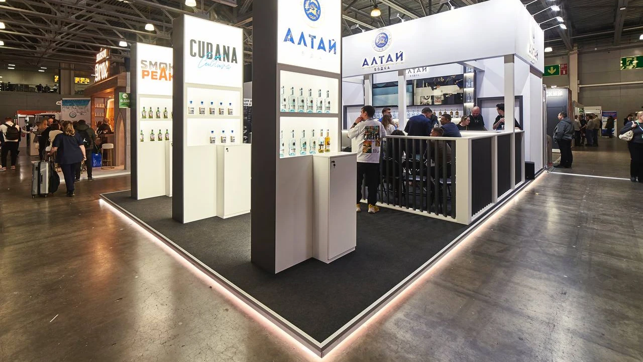 Стенд для «Татспирта» на ТрансРоссия2025