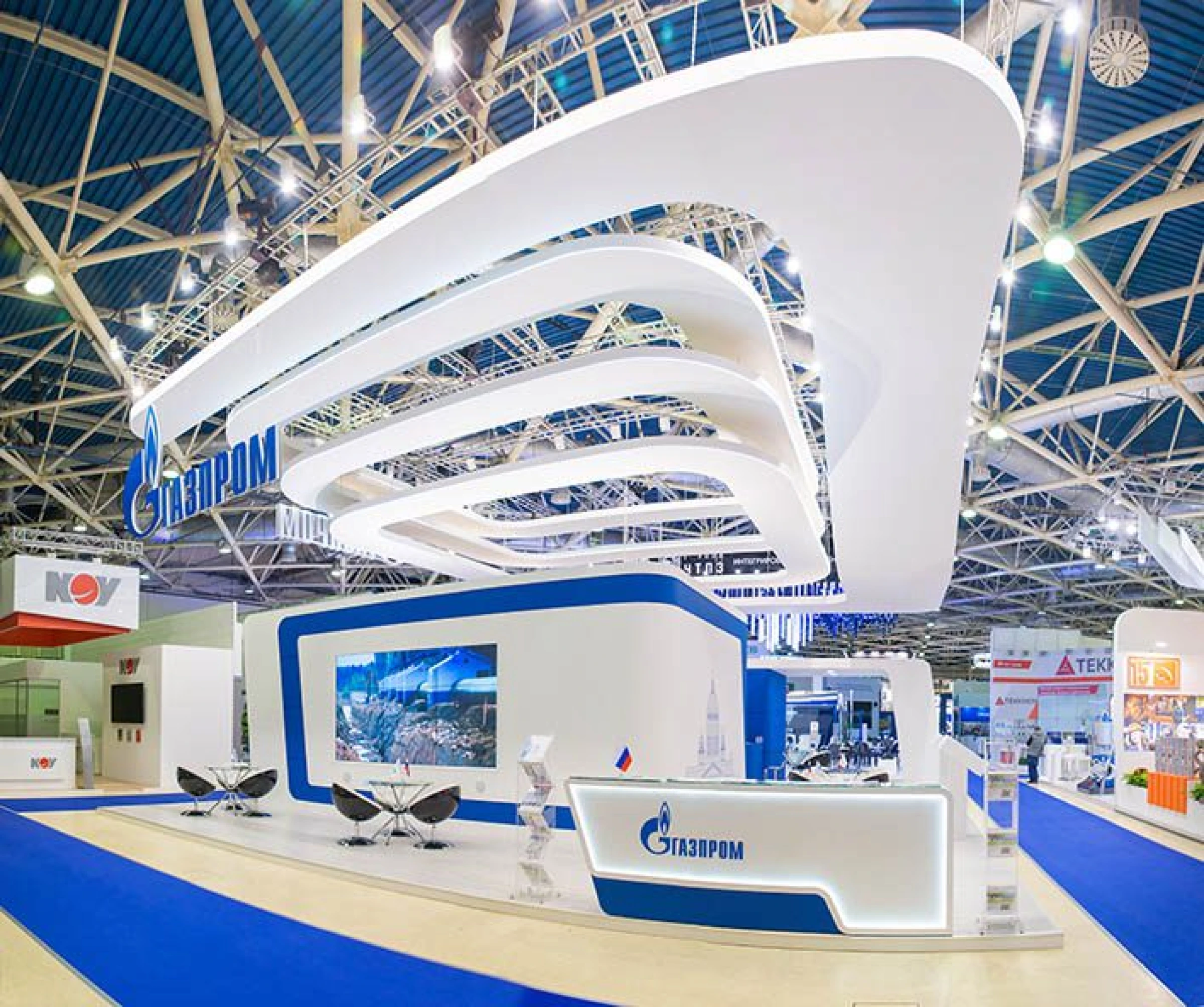 Стенд для ПАО «Газпром»