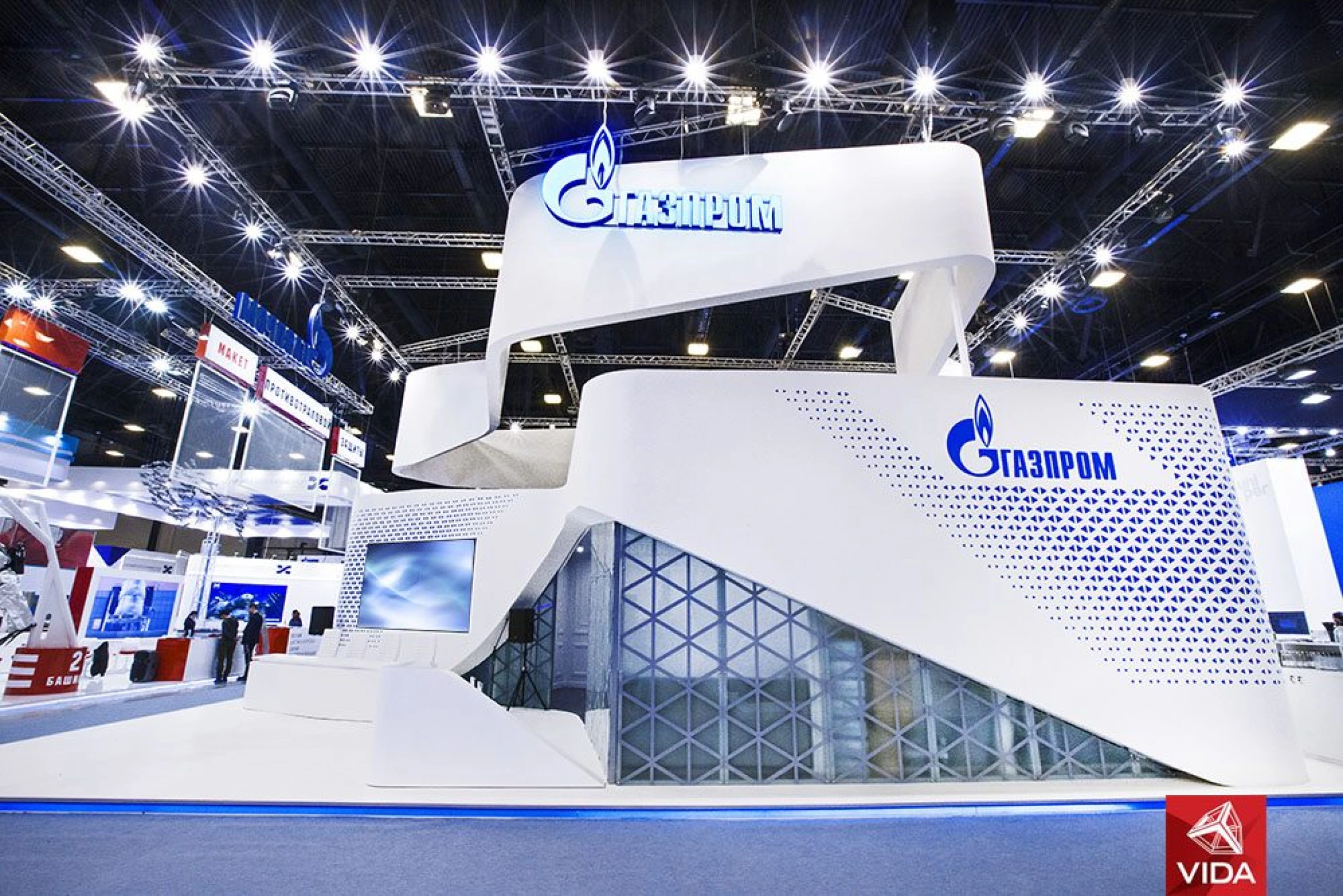 Stand for Gazprom