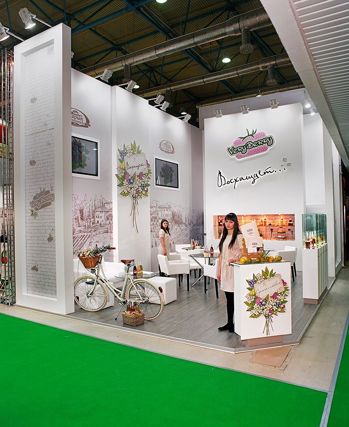 Stand for VeryBerry Company