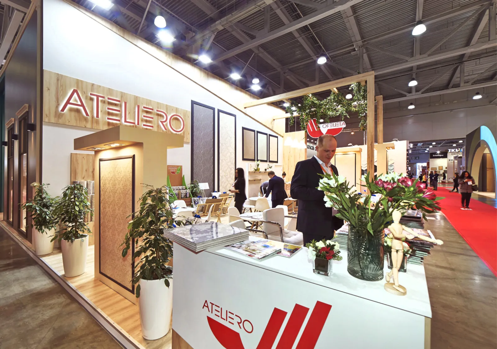 Стенд для компании Ateliero