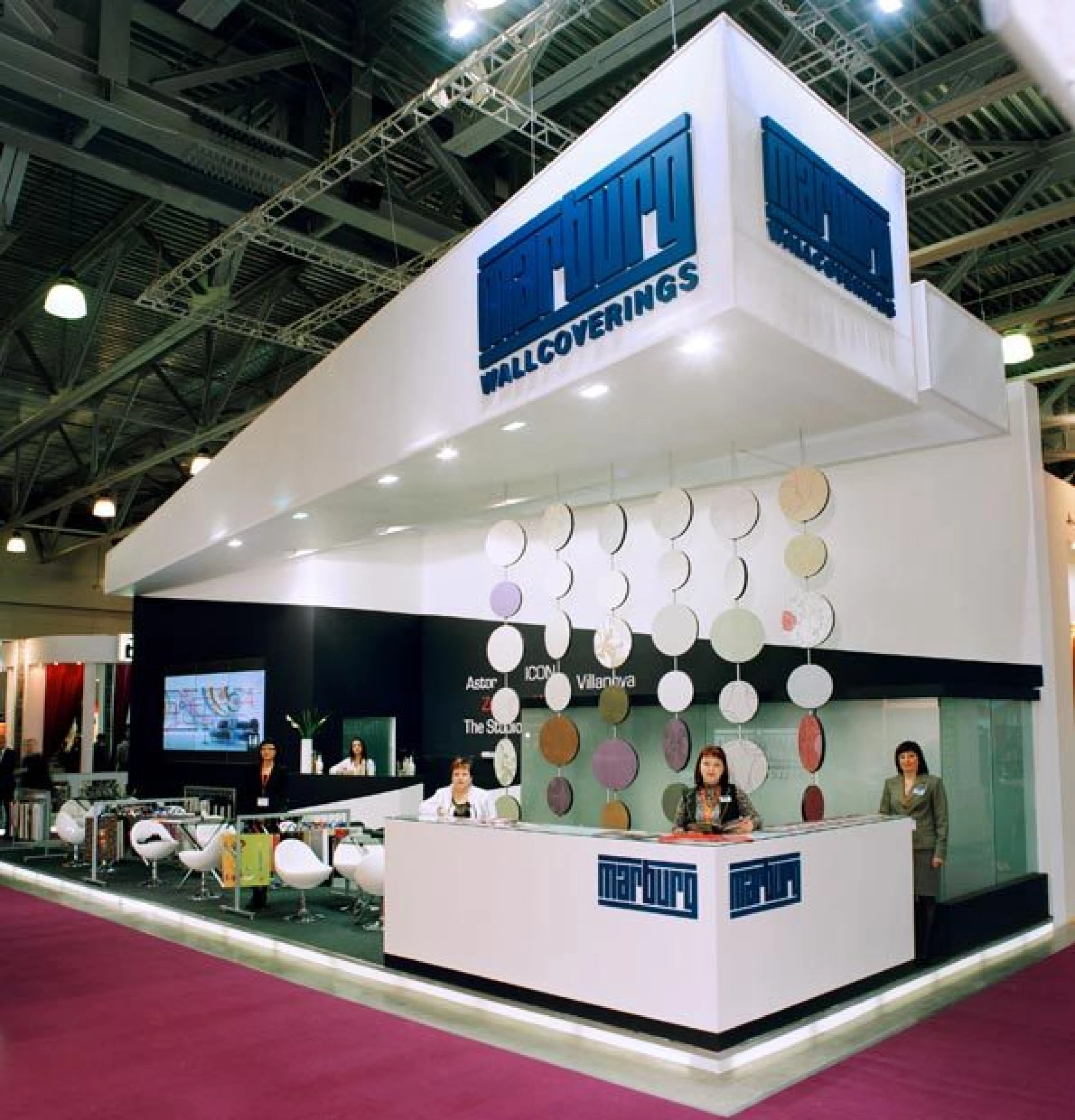 Stand for Marburg Company