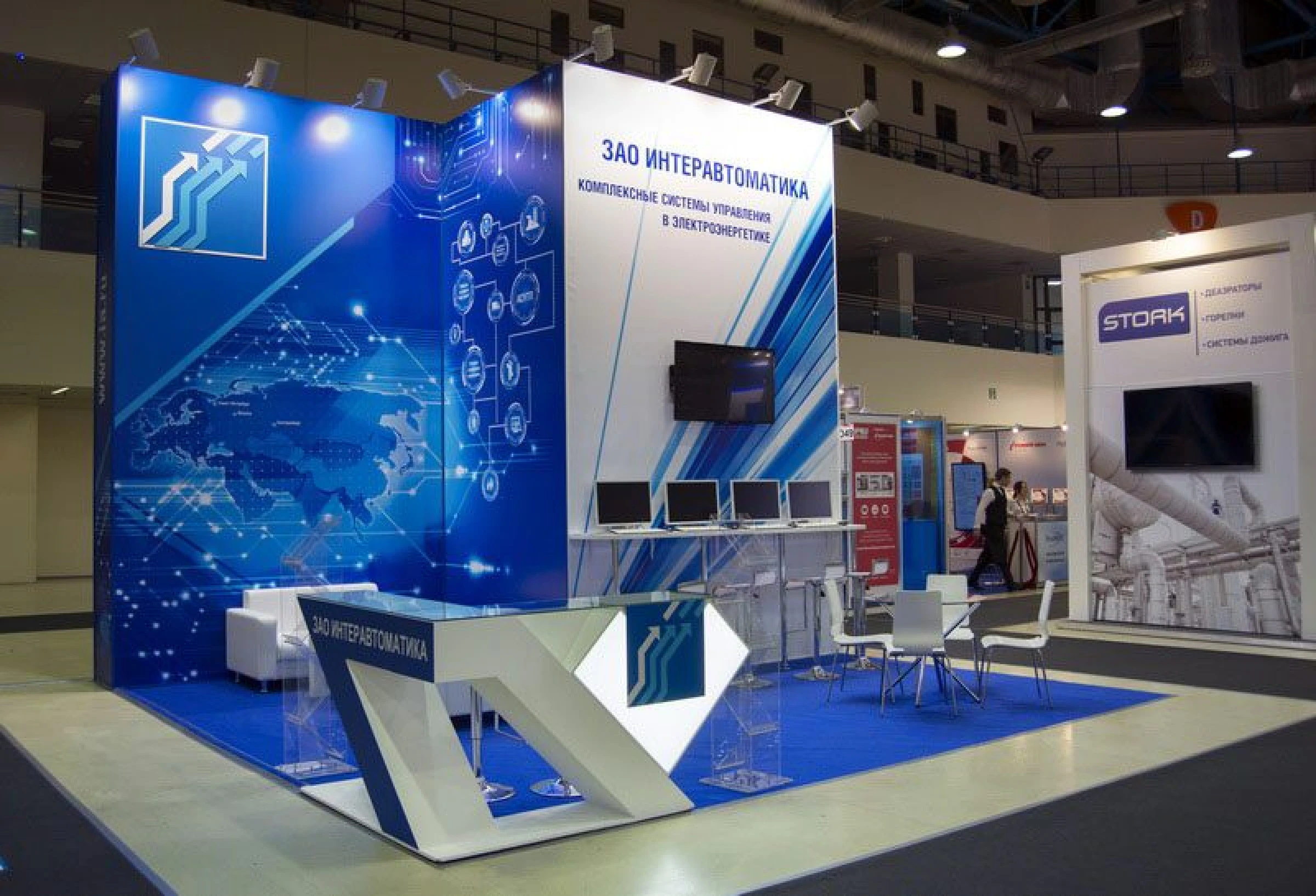 Stand for SOYUZ Company