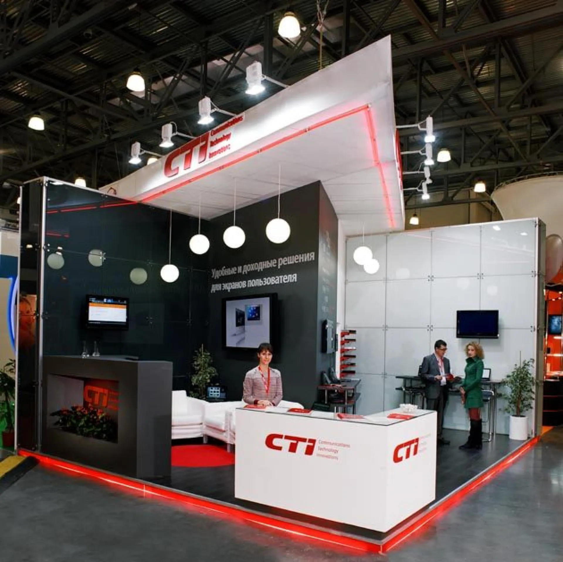 Стенд для компании CTI