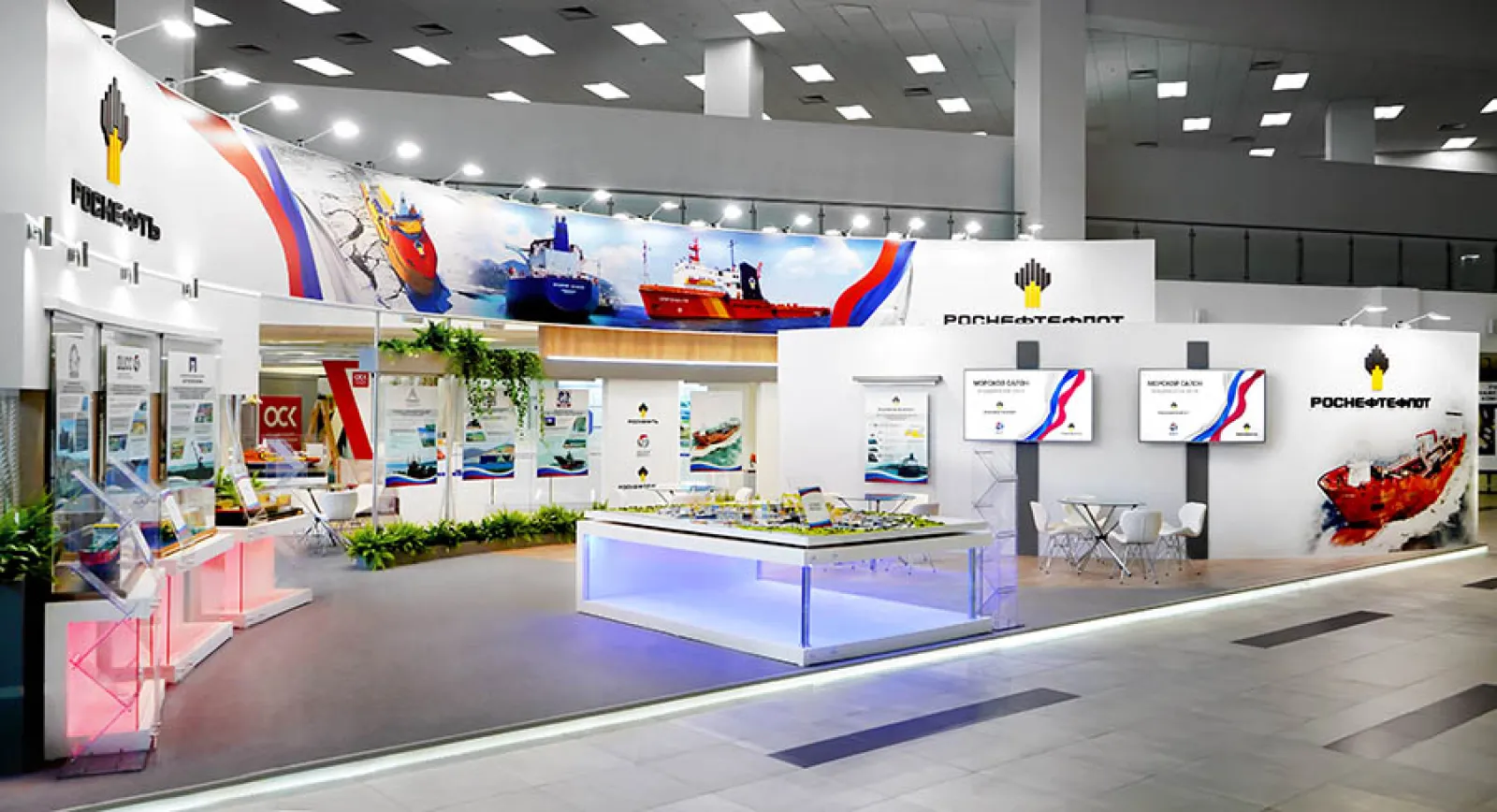 United stand for Russian Shipbuilders