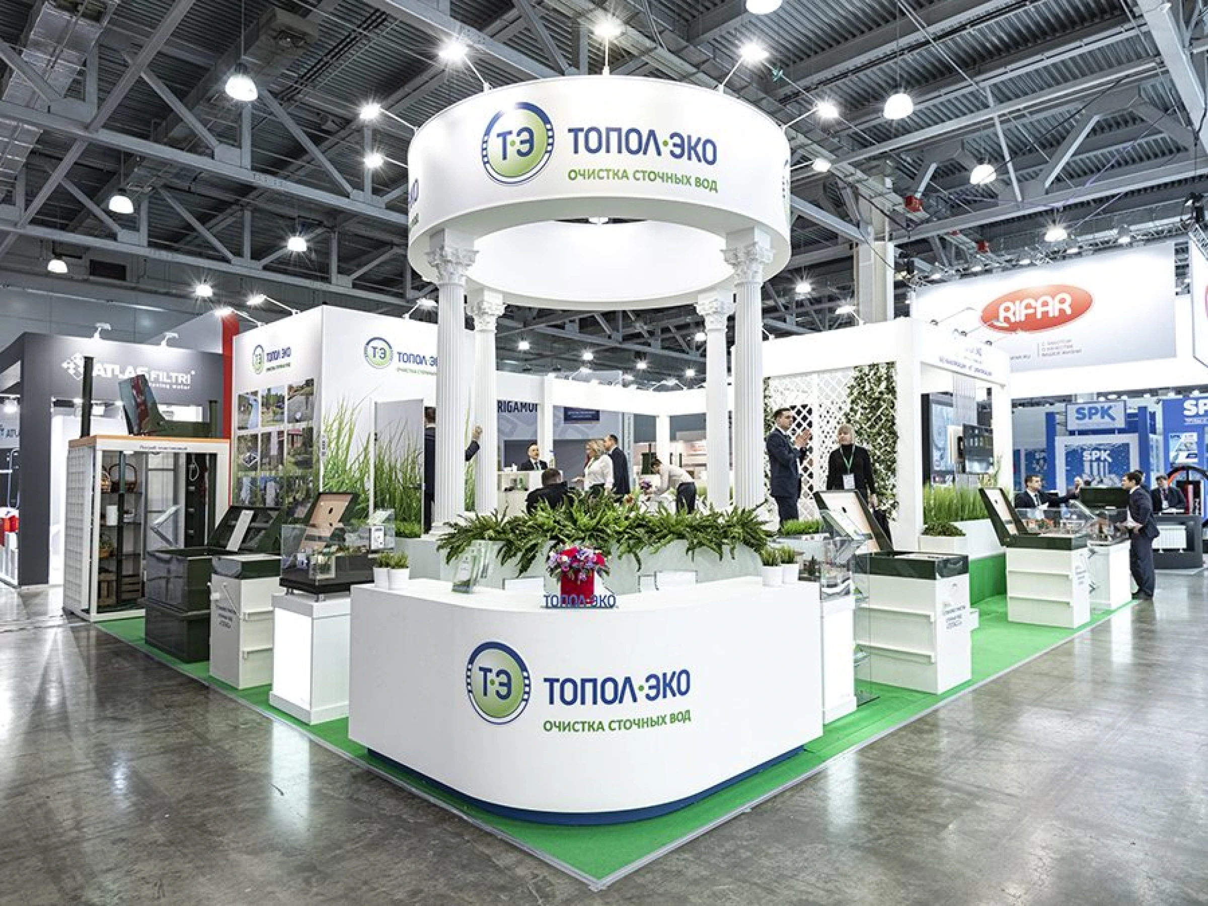 Stand for Topol Eco Company