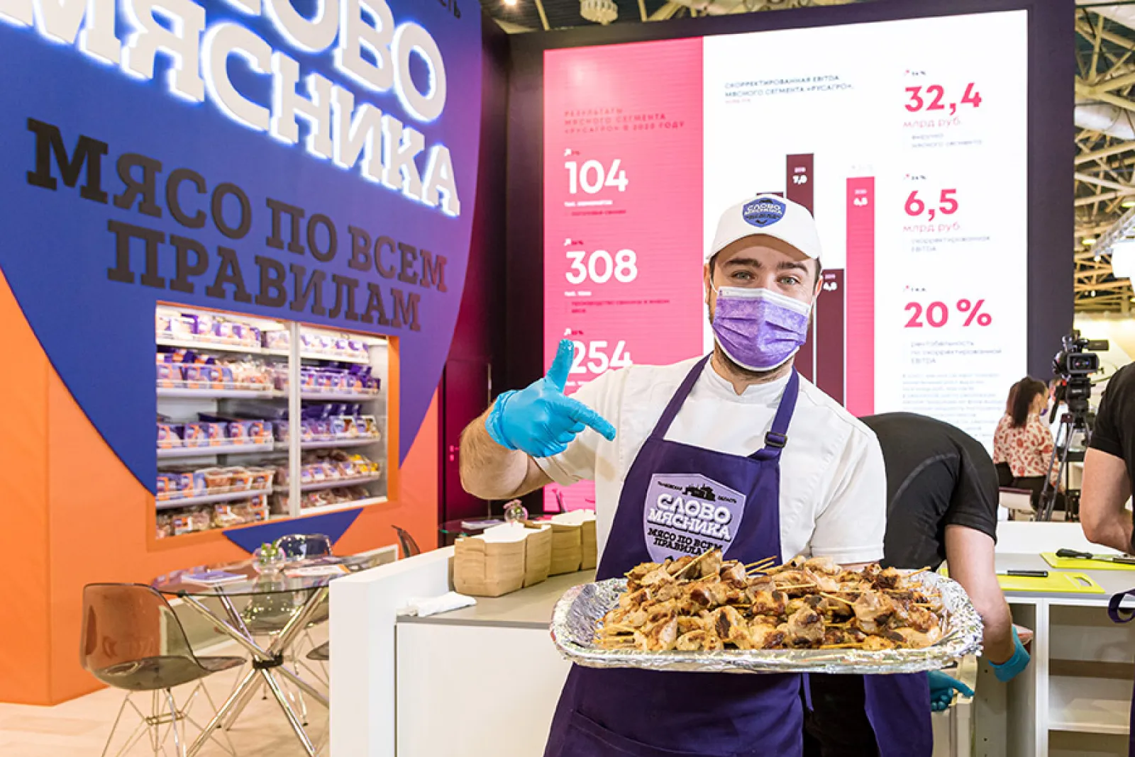 Стенд для бренда "Слово Мясника" — фото 4