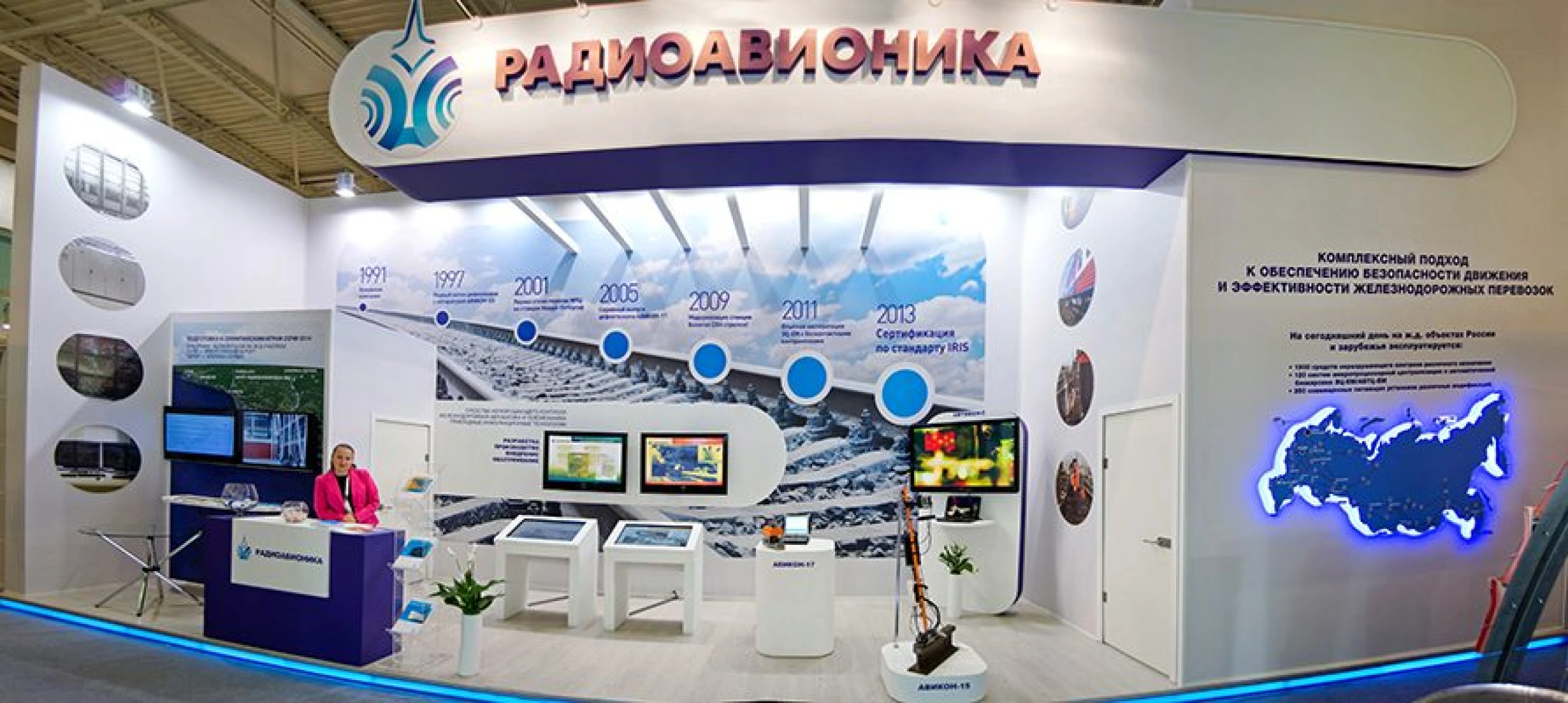 Stand for RadioAvionika
