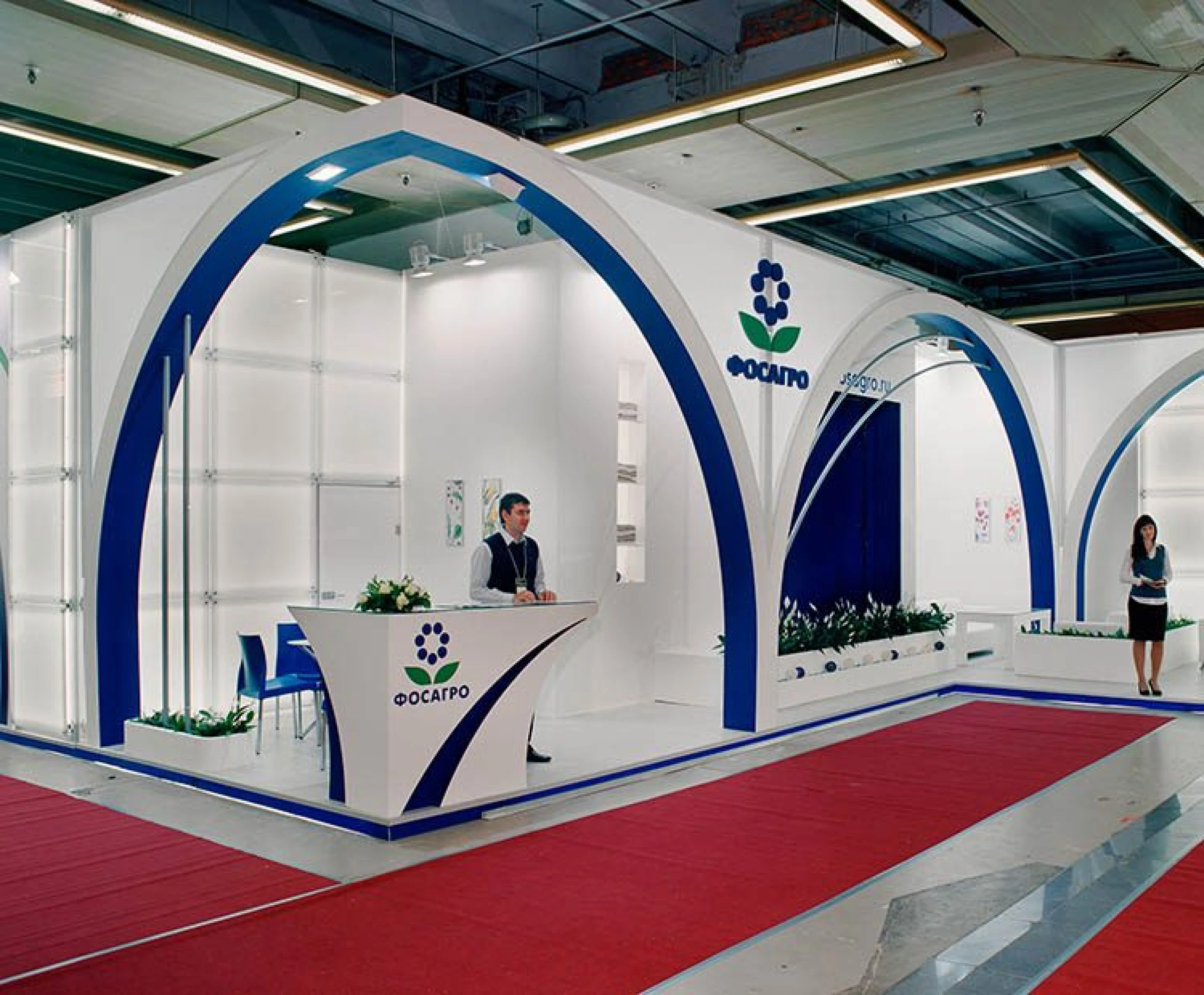 Stand for FOSAGRO Company