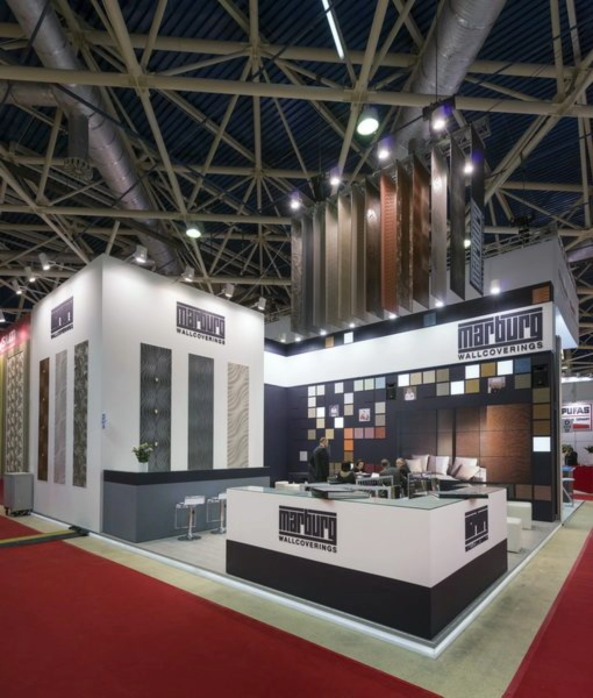 Stand for Marburg Company