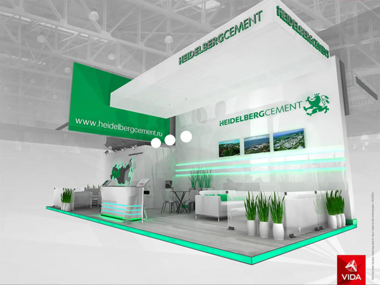 Стенд для компании Heidelberg Cement — фото 2
