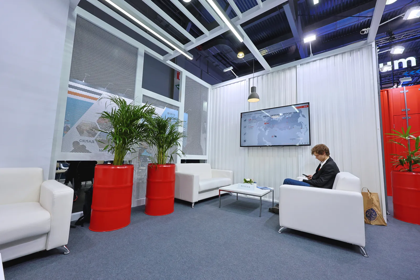 Stand for RZhD Logistics