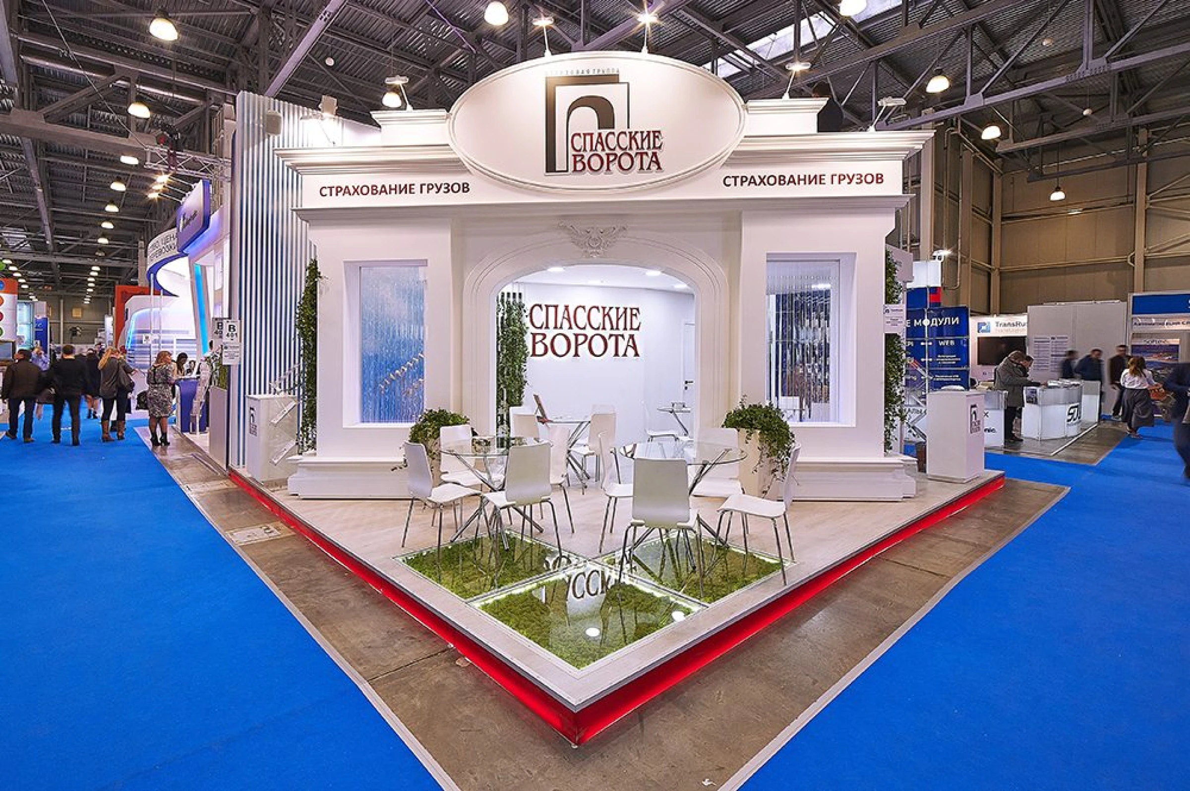 Stand for Spasskie Vorota insurance company
