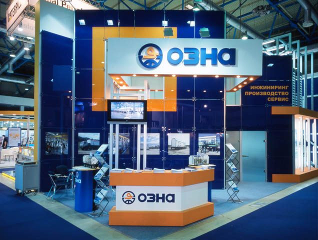 Stand for OZNA Company