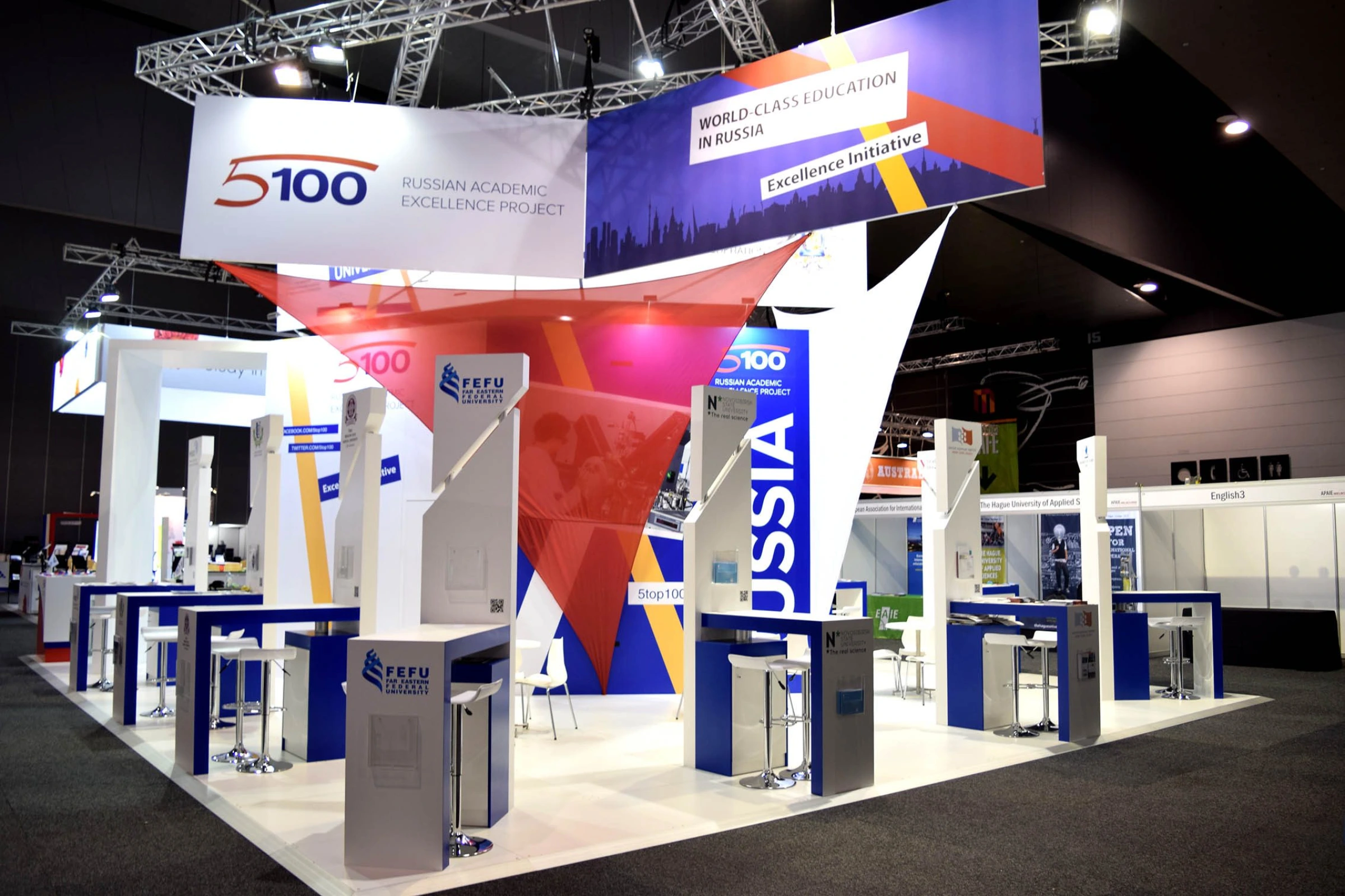 Stand for 5-100 Ministry Of Russian Education