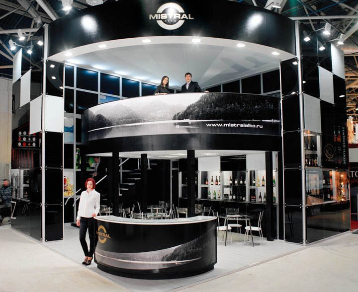 Stand for Mistarl Alko Company