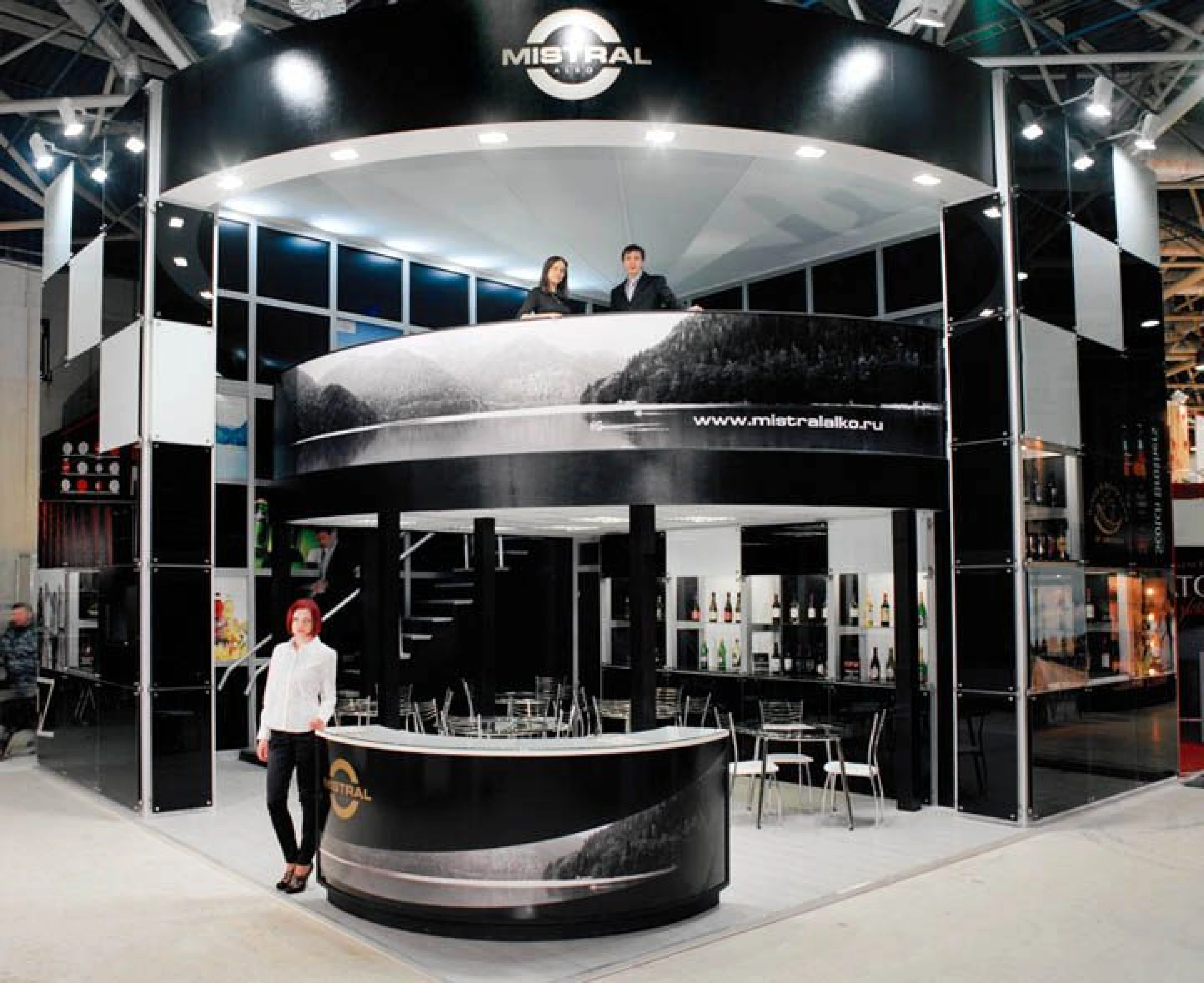 Stand for Mistarl Alko Company
