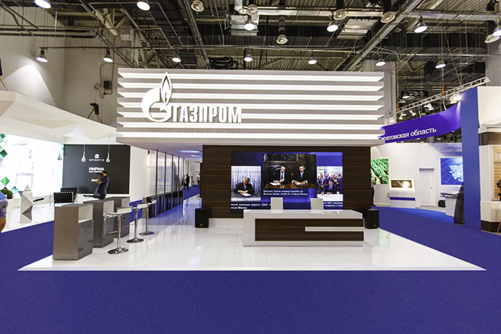 Стенд для ОАО "Газпром"