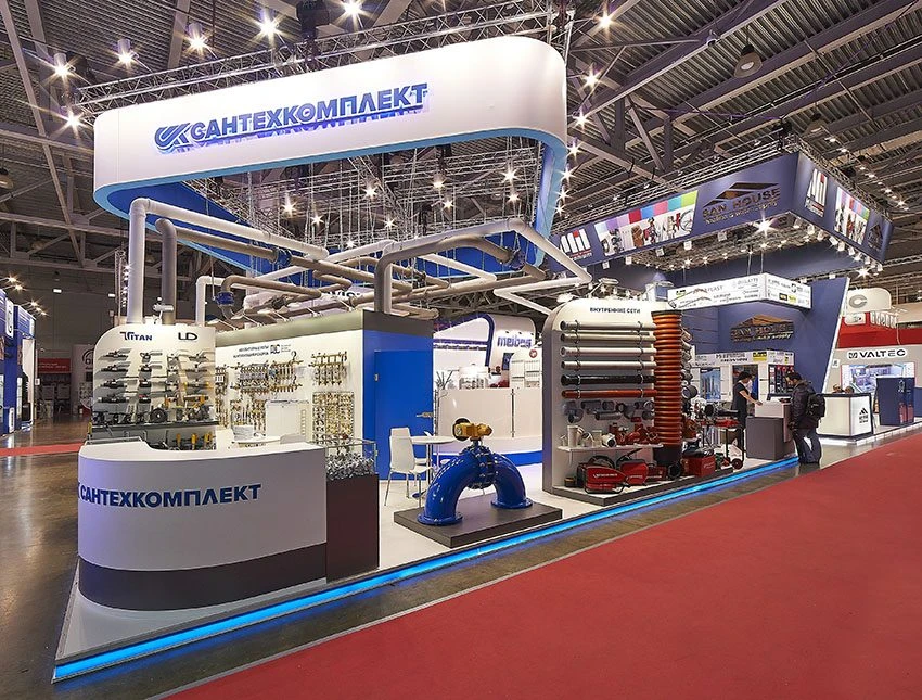 Stand for Santechcomplekt company