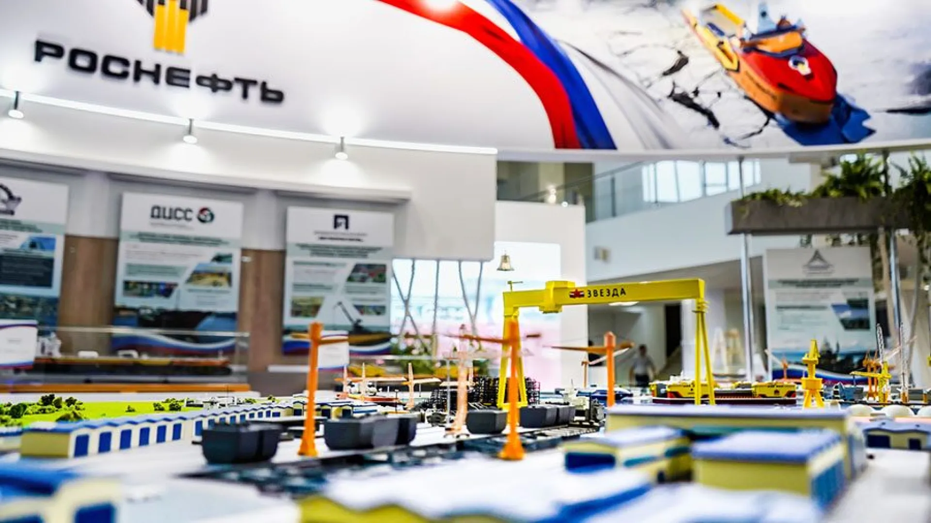 United stand for Russian Shipbuilders