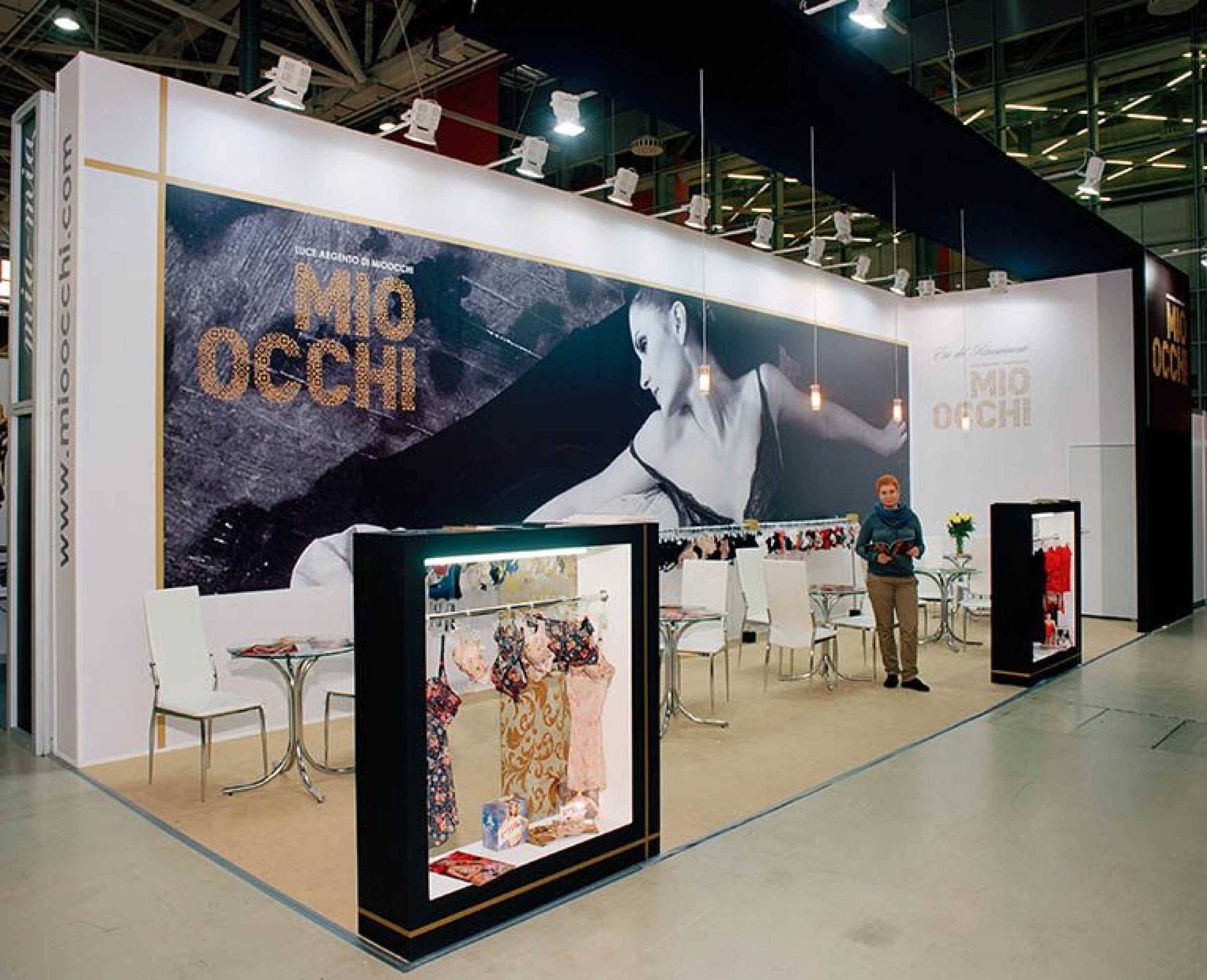 Stand for MIO OCCHI Company