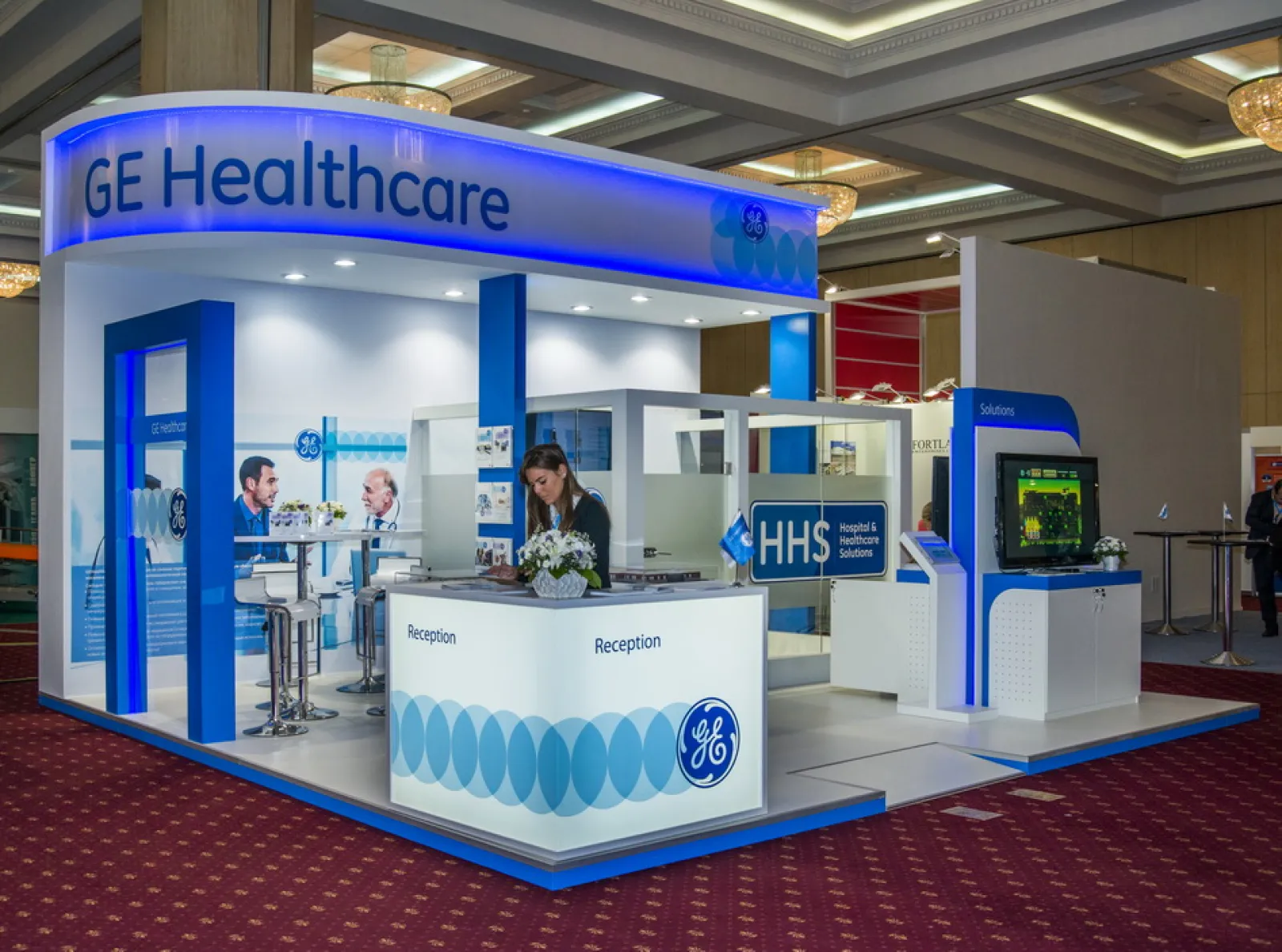 Стенд для компании GE